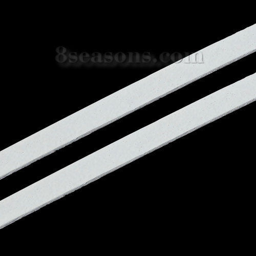 Imagen de Cuerda Cuero de Blanco 6mm, 2 Yardas