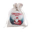 Image de Sac à Cordon Noël en Toile 1 Pièce