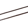 Picture of Coffee Color Round Real Leather Jewelry Cord 1.5mm 10M length