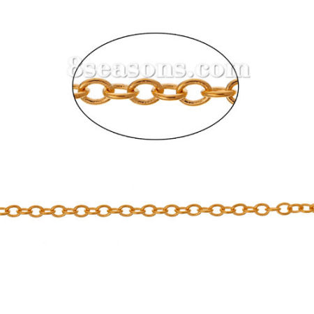Brass Link Cable Chain Findings