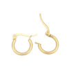 Picture of Stainless Steel Hoop Earrings Round