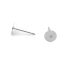 Image de Boucles d'Oreilles Puces en  Acier Inoydable Rond Coller 