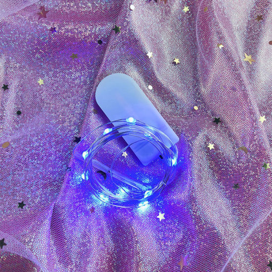 Bild von LED Twinkle Light für Blumengeschenk Romantische Kupferdraht Lichterkette Tischdekoration für DIY Craft Geburtstagsfeier Party