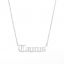 Picture of Stainless Steel Necklace Silver Tone Taurus Sign Of Zodiac Constellations Hollow 45cm(17 6/8") long, 1 Piece