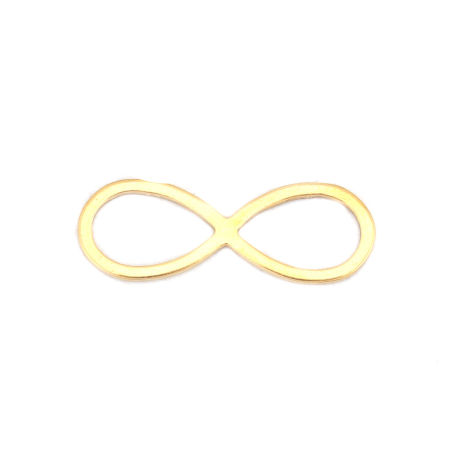 Edelstahlrahmenverbinder Infinity Symbol Hollow