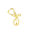 Immagine di Spilla Stetoscopio Oro Placcato 40mm x 21mm, 1 Pz