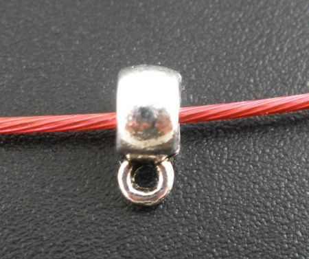  Smooth Cup Bail Beads Findings