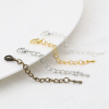Picture of Iron Based Alloy Extender Chain For Jewelry Necklace Bracelet Drop