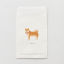 Bild von Kraftpapier Briefumschlag Rechteck Gelb Hund Muster 16cm x 11cm, 10 Stück