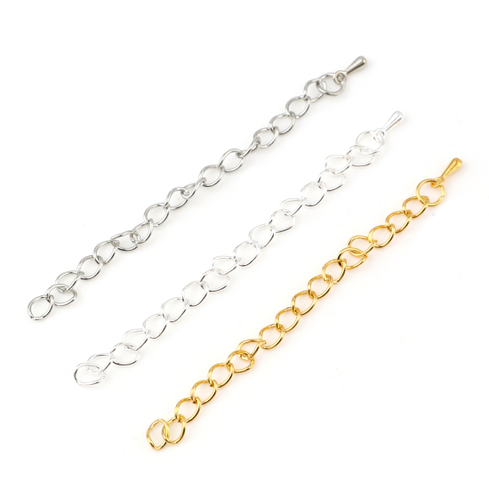 Picture of Iron Based Alloy Extender Chain For Jewelry Necklace Bracelet Drop