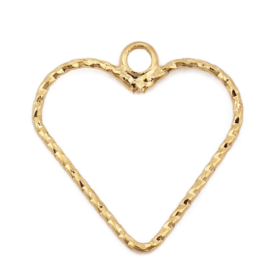 Picture of Brass Charms Heart                                                                                                                                                                                                                                            