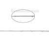Imagen de Acero Inoxidable Cadena Serpiente Tono de Plata 2mm, 3 M