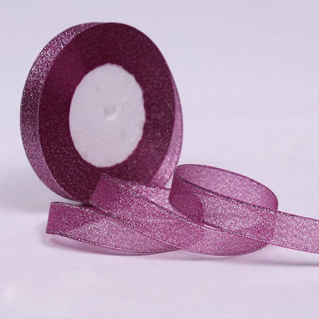 Chemical Fiber Satin Ribbon Glitter 
