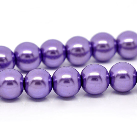 Bild von Glasperle Imitation Perlen rund