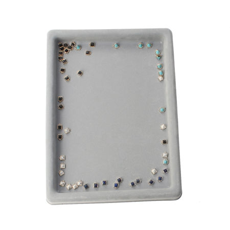 Plastic Beading Tray Bead Trays Stringing Jewelry Design Board Rectangle 