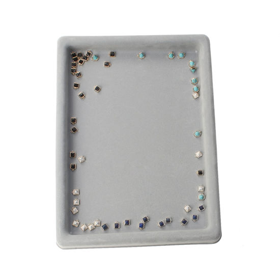 Picture of Plastic Beading Tray Bead Trays Stringing Jewelry Design Board Rectangle 