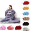 Polyester Hand Woven Thick Thread Soft Blanket Solid Color