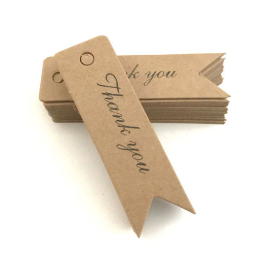 Picture of Paper Hanging Tags Rectangle