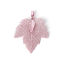 Immagine di Ottone Ciondoli Foglia d'Acero Rosa 36mmx 28mm, 2 Pz