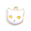 Picture of Zinc Based Alloy Charms Cat Animal & Enamel 
