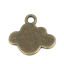 Picture of Zinc Based Alloy Weather Collection Charms Cloud Antique Bronze 20mm x 18mm, 30 PCs