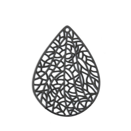 Messing Filigran Stempel Anhänger fallen