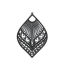Picture of Brass Filigree Stamping Pendants Feather