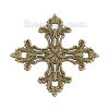 Picture of Zinc Based Alloy Pendants Cross Filigree 