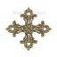 Picture of Zinc Based Alloy Pendants Cross Filigree 