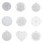 Picture of Stainless Steel Flower Of Life Pendants Round Hollow