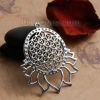Picture of Brass Flower Of Life Pendants Hollow Carved