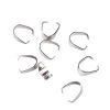 Picture of Stainless Steel Pendant Pinch Bails Clasps Horseshoe