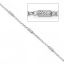 Picture of Iron Based Alloy Link Cable Chain Findings Silver Tone Round 5x2mm( 2/8" x 1/8") 2x1.5mm( 1/8" x1.5mm), 5 M