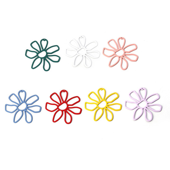 Picture of Zinc Based Alloy Pendants Flower 