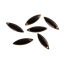 Image de Breloque en Alliage de Zinc Marquise Email Sequins Emaillés Double Face Bronze Antique     