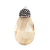 Picture of Glass Micro Pave Pendants Drop Rhinestone Faceted 