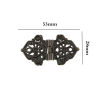 Picture of Door Cabinet Drawer Wooden Box Butt Hinges Antique Bronze 53mm x 28mm, 1 Piece