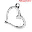 Picture of Charm Pendants Heart Hollow