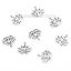 Image de Breloque Yoga en Alliage de Zinc Fleur de Lotus     