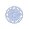 Picture of Brass Connectors Round Blue Violet Filigree 20mm Dia., 10 PCs