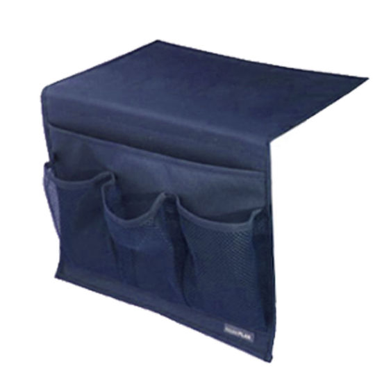 Picture of Oxford Fabric Storage Container Bags Navy Blue 33cm x 24cm, 1 Piece