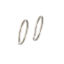 Immagine di 0.7mm 304 Acciaio Inossidabile Doppio Diviso Stile Anello di Salto Tondo Tono Argento 14mm Dia., 200 Pz