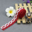 Picture of Red + white 2.5cm polyester cotton edge tablecloth sheets pillow toy straw hat lace