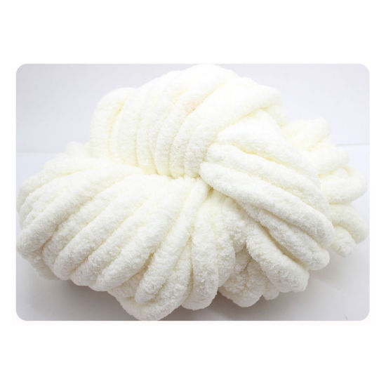 Picture of 02 winter DIY super rough soft wool knitting hand-woven single-str