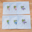 Image de Foulard en Coton Fleurs 6 Pièces