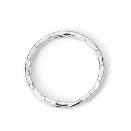 Iron Based Alloy Keychain & Keyring Circle Ring