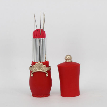 Imagen de Acericos Plástico de Lápiz labial , Rojo 78mm x 25mm, 1 Unidad