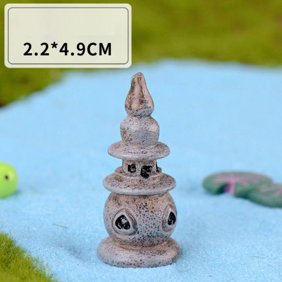 Imagen de Mini Well Bridge Figurines Miniature DIY Ornament Garden Decor