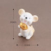 Picture of Lucky Money Fortune Cartoon Mouse Ornaments Rich Mice Small Statue Little Figurine Crafts Cute Animal Decorations