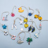 Изображение White - Small Fish Mediterranean Style Fishing Net Accessories Resin Ornaments Home Decoration Crafts 2x5.5cm, 1 Piece